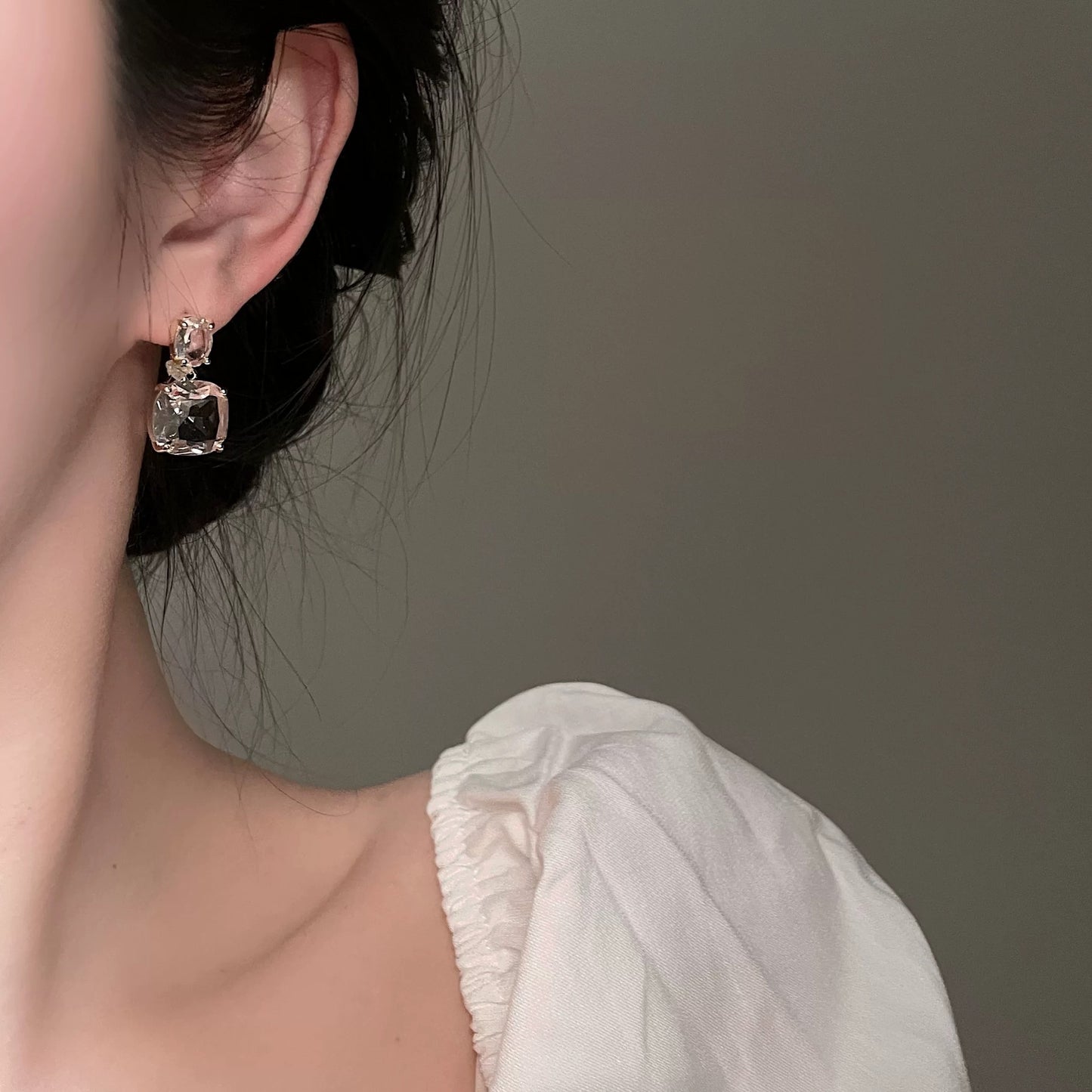Transparent Spiral Ear Cuff – No Piercing Coil Clip-On Earring for Women | Get1gold